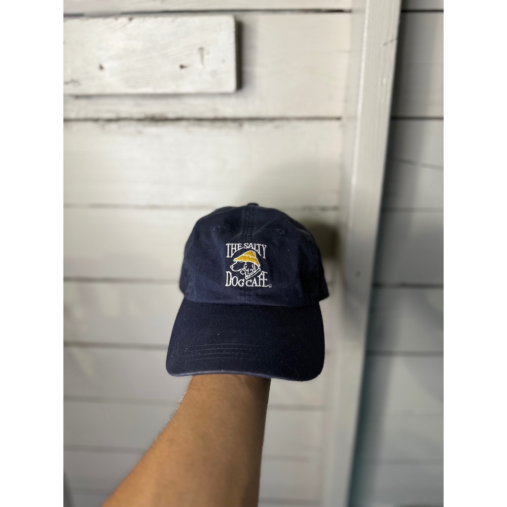 The Salty Dog Cafe Hilton Head Island Navy Blue Dad Hat Ahead Extreme Fit Cap